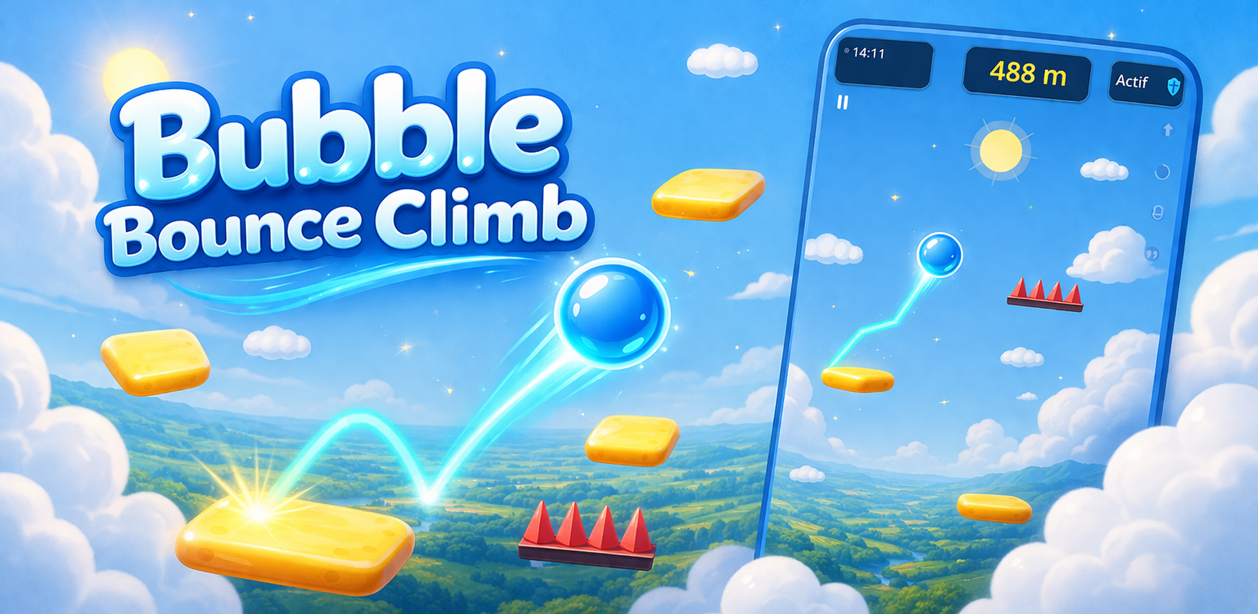 Bubble Bounce Climb